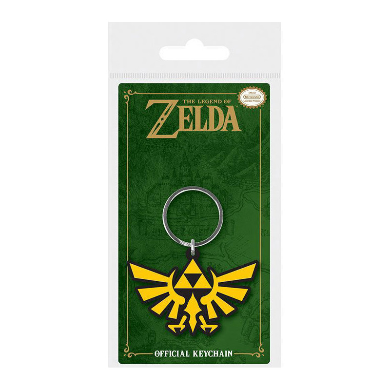 Llavero Triforce The Legend of  Zelda Nintendo 6cm